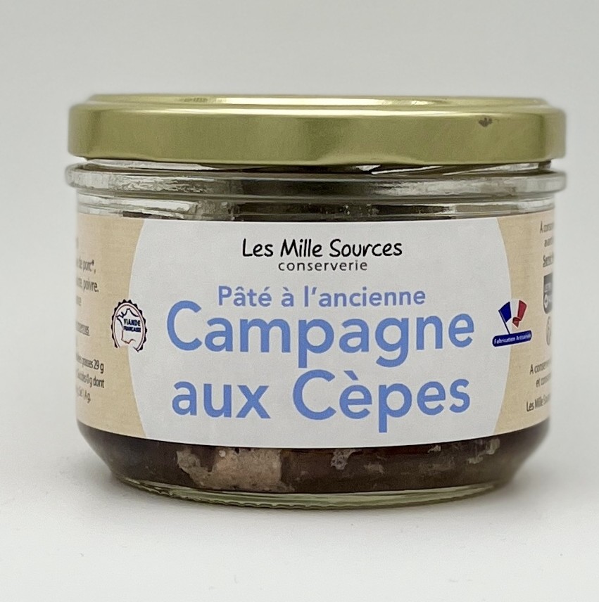 Pâté de Campagne aux Cèpes