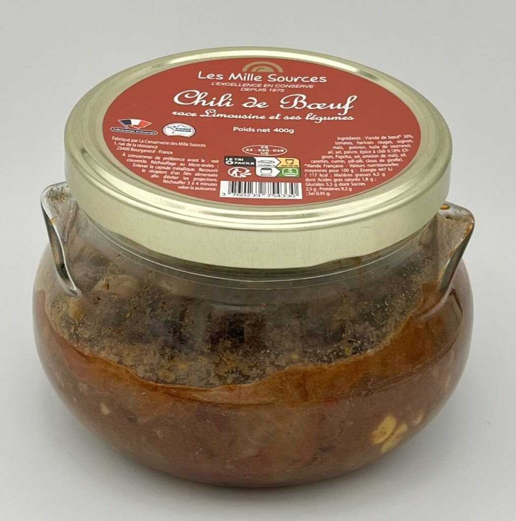 Chili de Bœuf Limousin