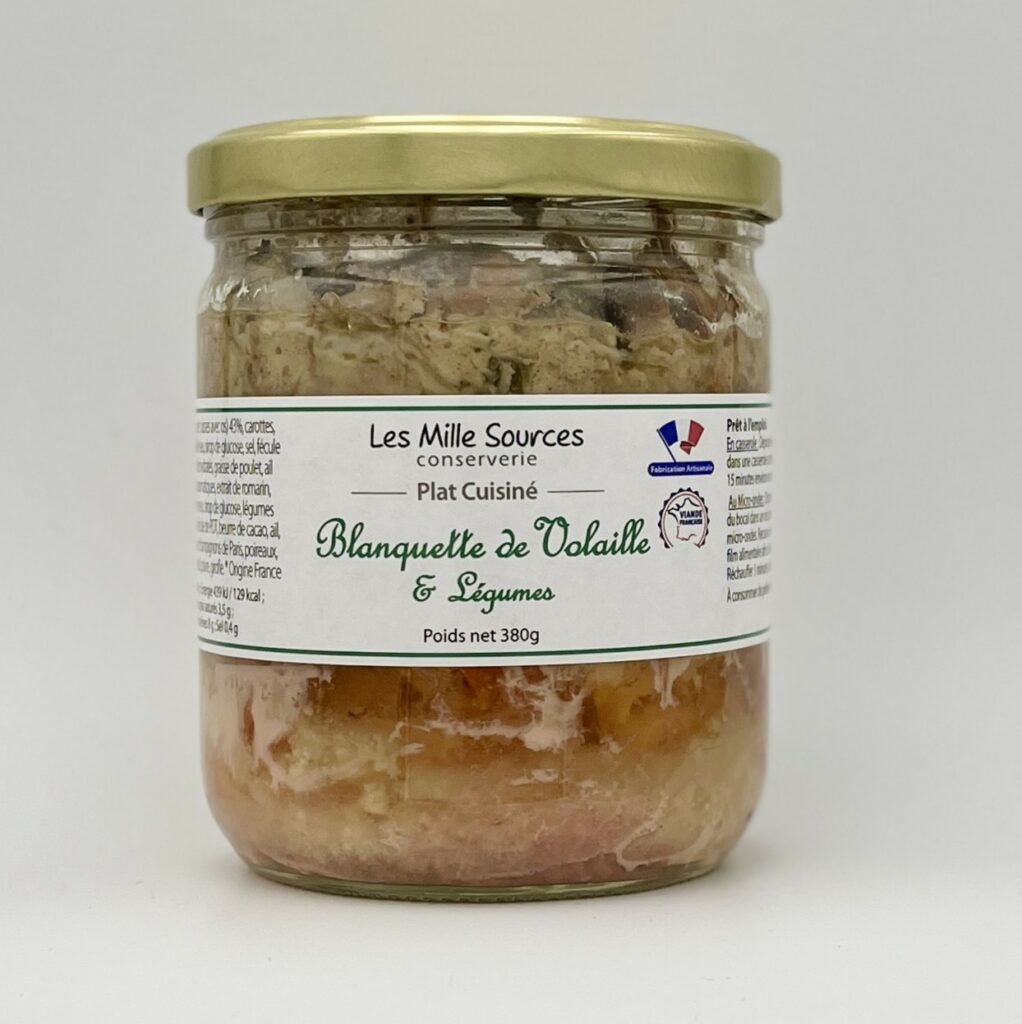 Blanquette de Volaille & Légumes