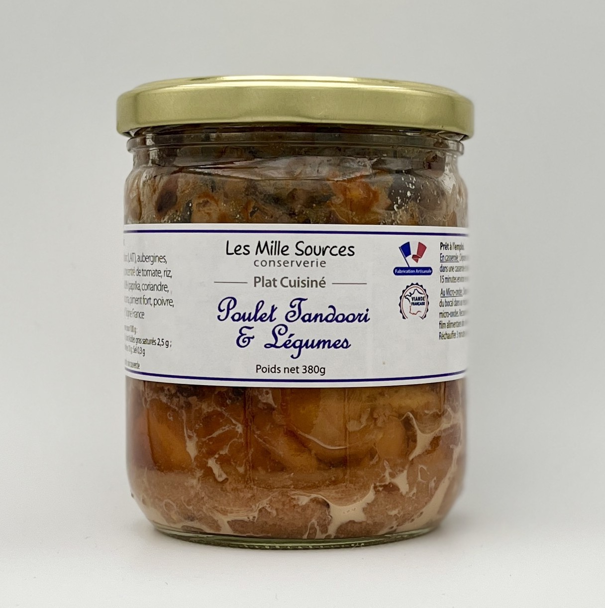 Poulet Tandoori & Légumes