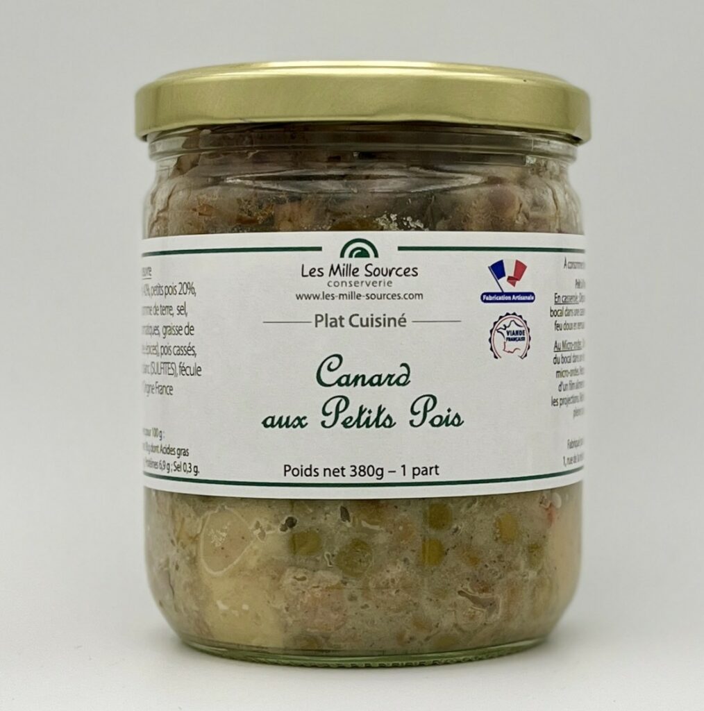 Canard aux Petits Pois