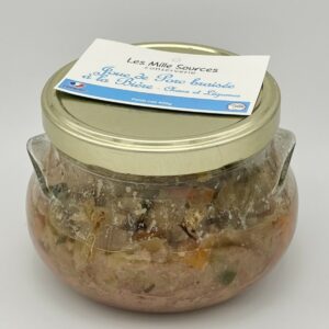 Joue de Porc braisée à la Bière - Choux et Légumes