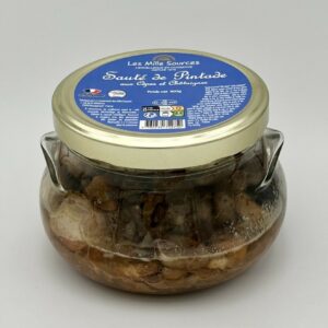 Sauté de Pintade aux Cèpes et Châtaignes