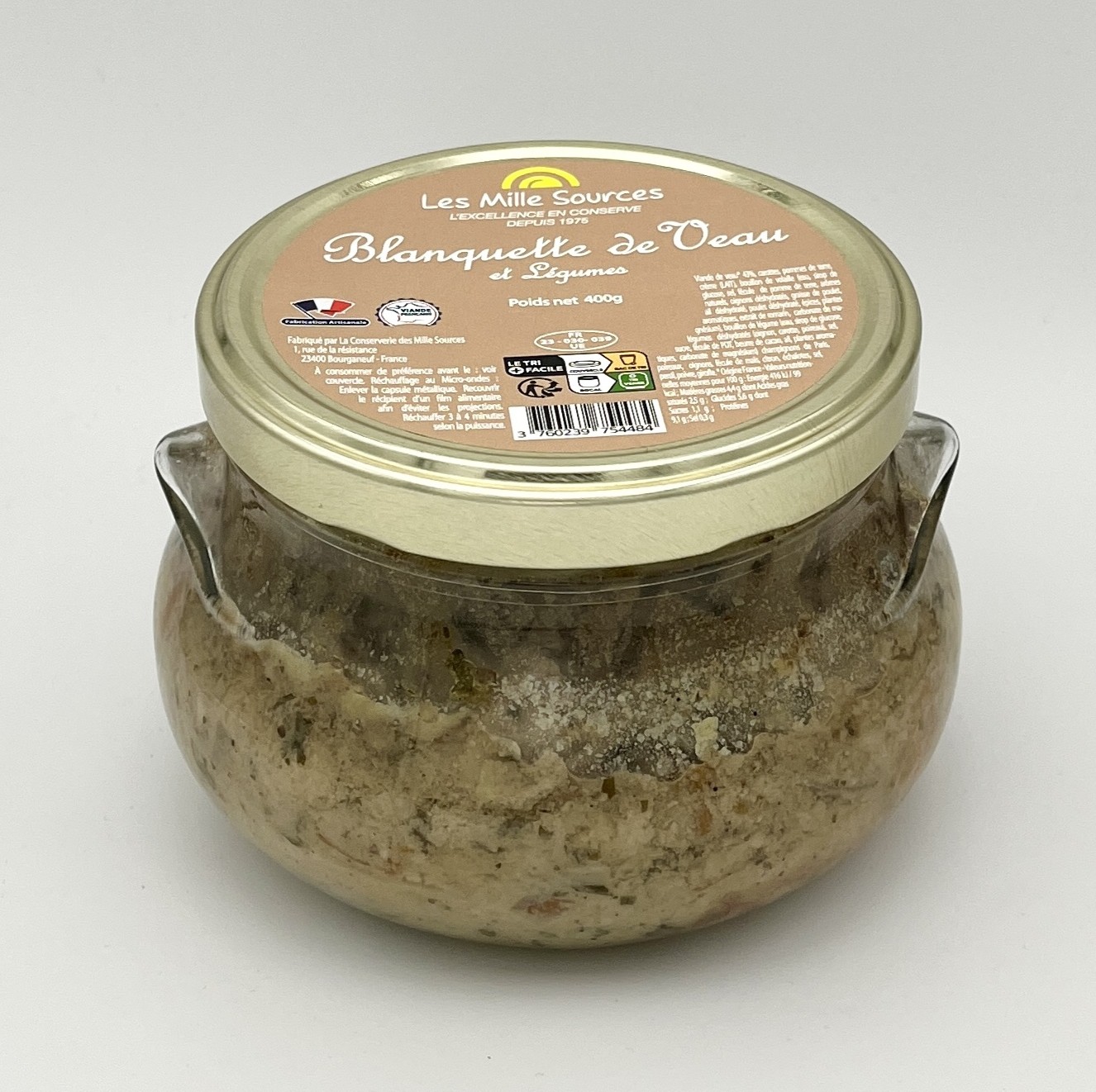 Blanquette de Veau et ses Légumes