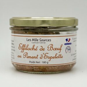 Effiloché de Bœuf au Piment d’Espelette