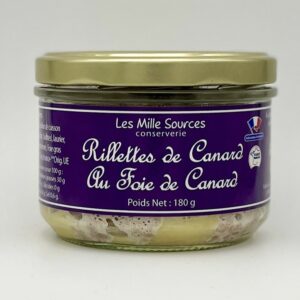 Rillettes de Canard au Foie de Canard (20% Foie Gras)