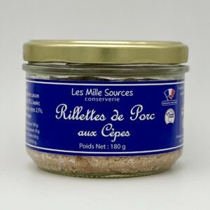 Rillettes de Porc aux Cèpes
