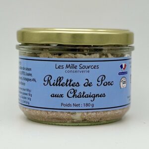 Rillettes de Porc aux Châtaignes