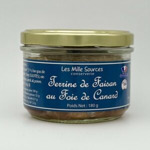 Terrine de Faisan au Foie de Canard (20% Foie Gras)