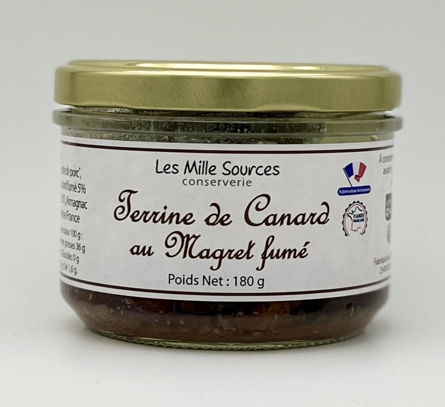 Terrine de Canard au Magret fumé