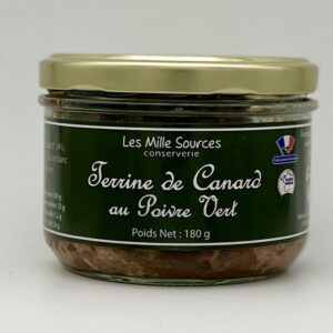 Terrine de Canard au Poivre Vert