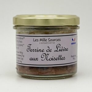 Terrine de Lièvre aux Noisettes