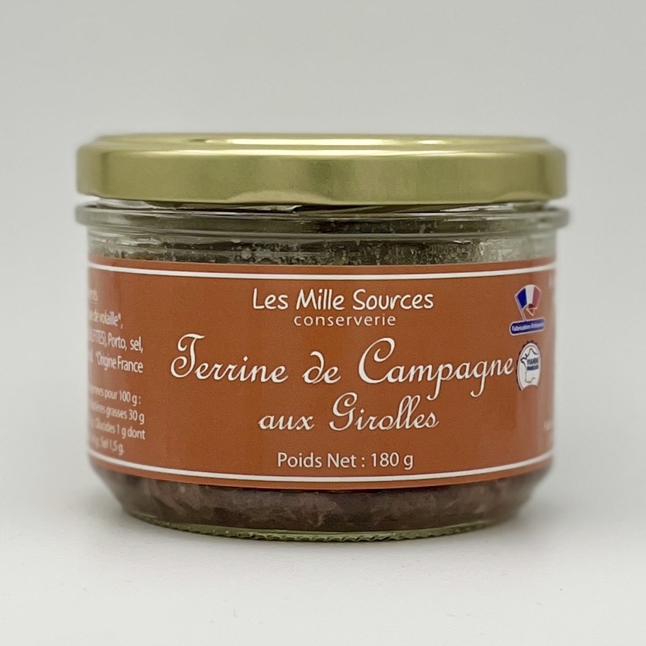 Terrine de Campagne aux Girolles